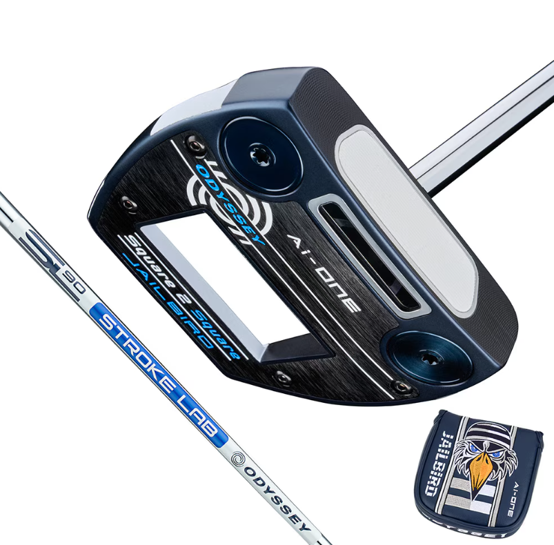 オデッセイ(ODYSSEY)(メンズ)Ai-ONE エーアイワン スクエア 2 スクエア JAILBIRDパター(ロフト6.3度)STROKE LAB 90 STEEL　33インチ
